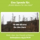 Screenshot über eine Baumspende für den Harz