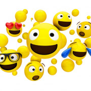 Grafik: viele verschiedene Smiley-Emojis